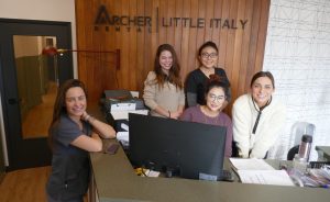 dental staff at Archer Dental Little Italy