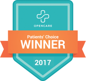 Opencare patients Choice Award 2017