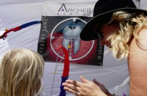 Acher Dental vinyl target