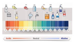 acid base scale common beverages