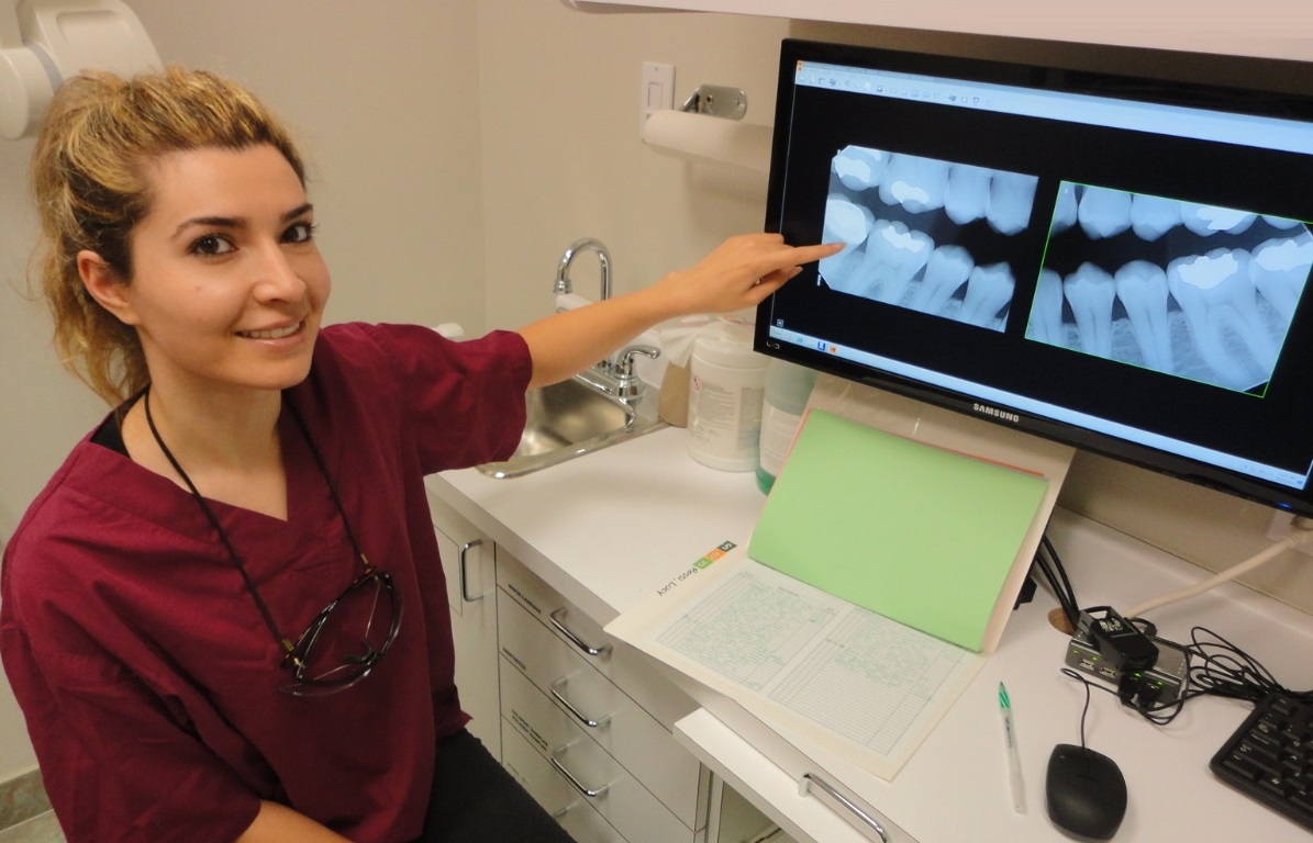 dental exam hygienist teeth cleaning, xray of teeth