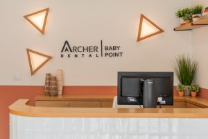 Archer Dental Baby Point reception area