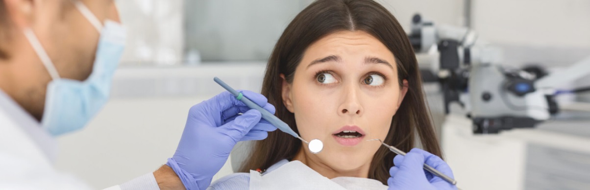 dental patient has been informed she need advanced oral surgery