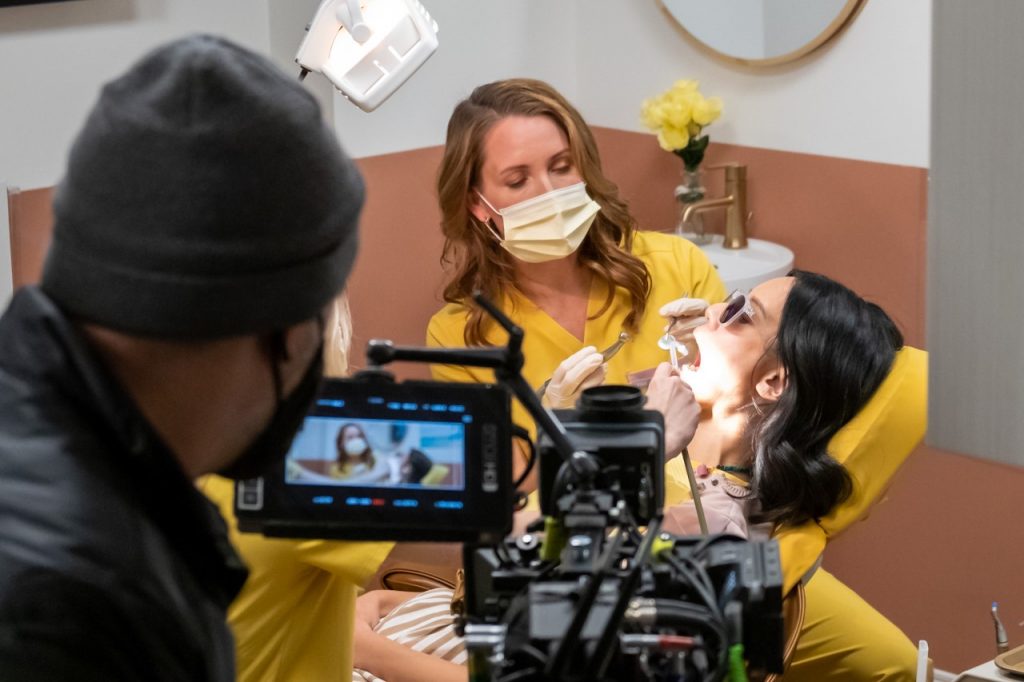 Film Shoot at Archer Dental Baby Point Archer Dental